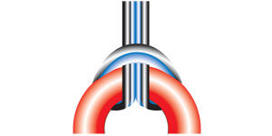 Lark's head knot on a donut component